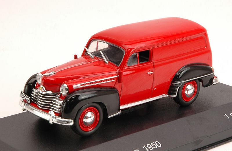 Opel Olympia Kastenwagen 1950 (Red/Black) by whitebox