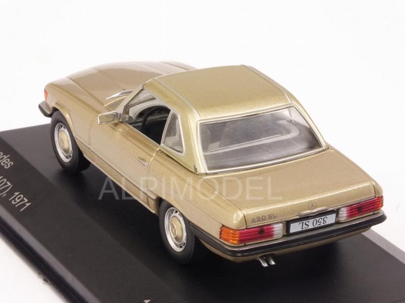 Mercedes 350 SL (R107) 1971 (Gold Metallic) - whitebox