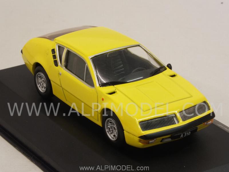 Alpine Renault A310 1972 (Yellow) - whitebox