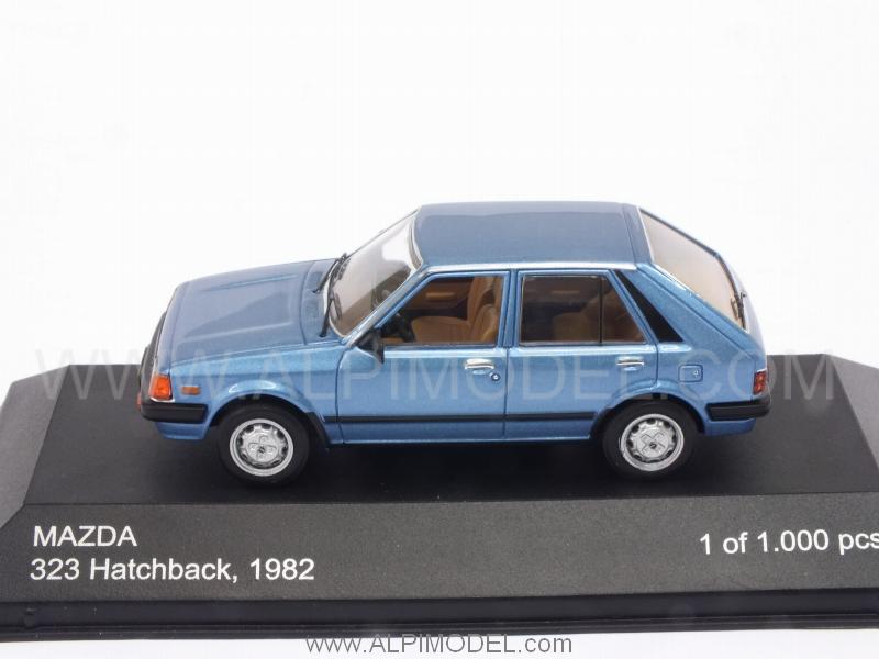Mazda 323 Htachback 1982 (Blue Metallic) - whitebox