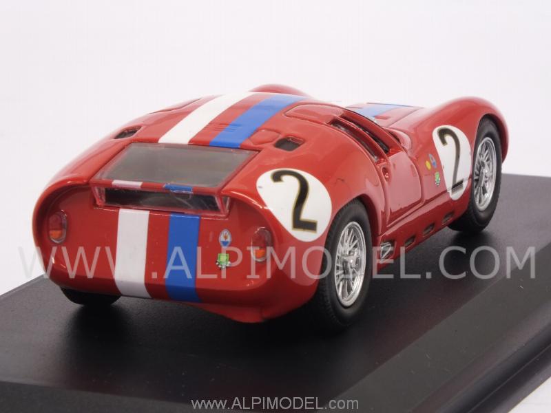 Maserati Tipo 151/3 #2 Le Mans 1964 Simon -M. Trintignant - whitebox