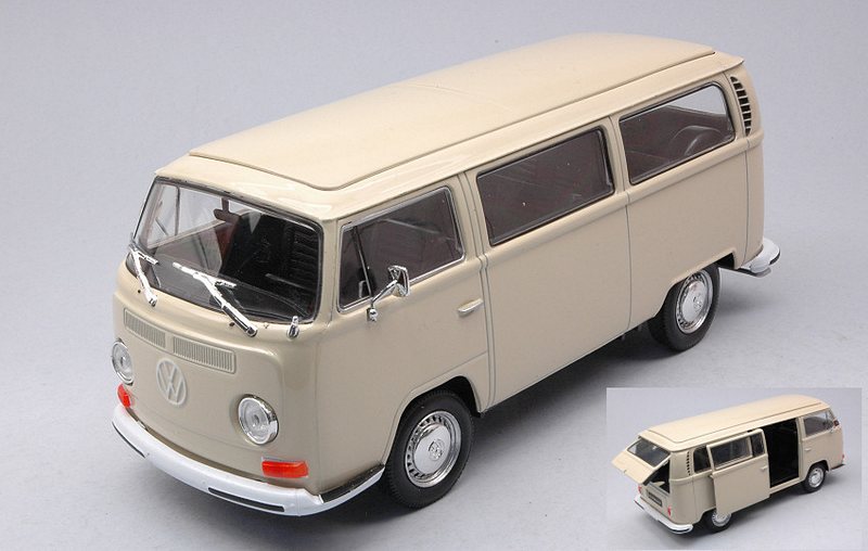 Volkswagen T2 Bus 1972 (Pastel Cream) by welly