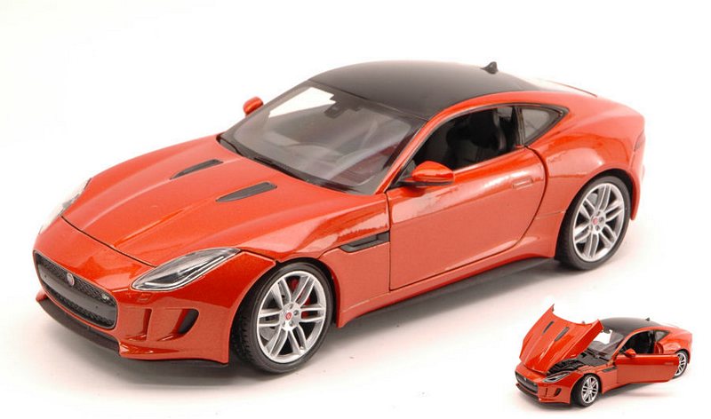 Jaguar F-type 2015 (Metallic Orange) by welly