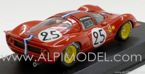 Ferrari Dino 206 C #25  Le Mans 1966  Vaccarella - Casoni by art-model