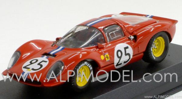Ferrari Dino 206 C #25  Le Mans 1966  Vaccarella - Casoni by art-model