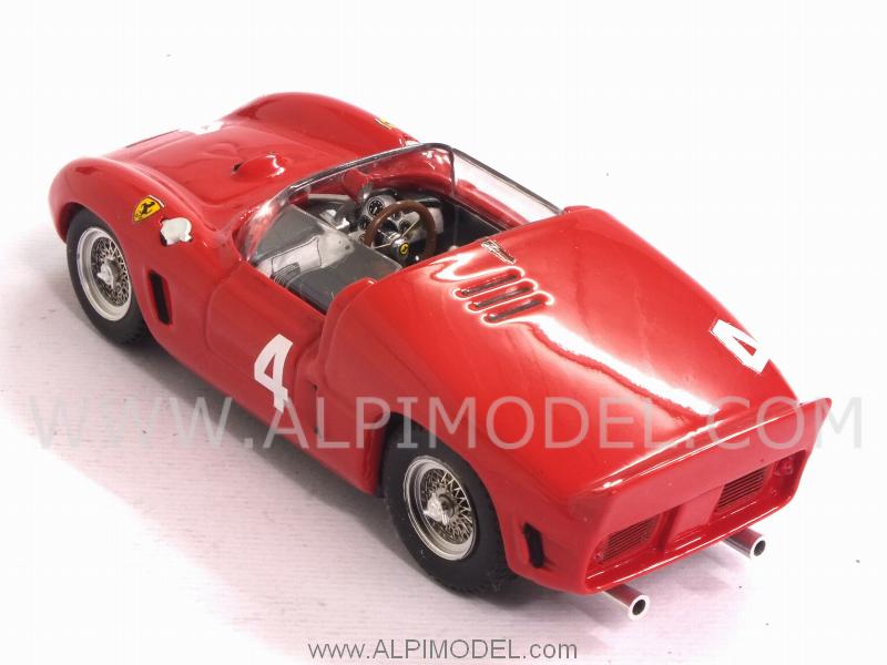 Ferrari 246 Dino #4 Nurburgring 1961 Von Trips - Ginther - Gendebien by art-model