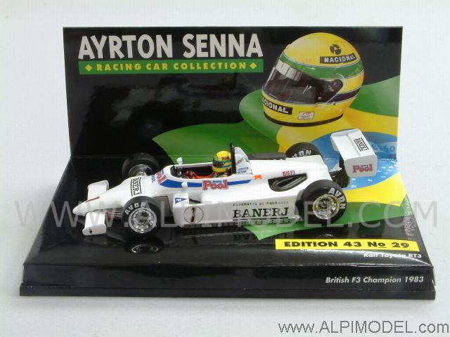 Ralt Toyota RT3  British Champion 1983 Ayrton Senna by ayrton-senna-collection