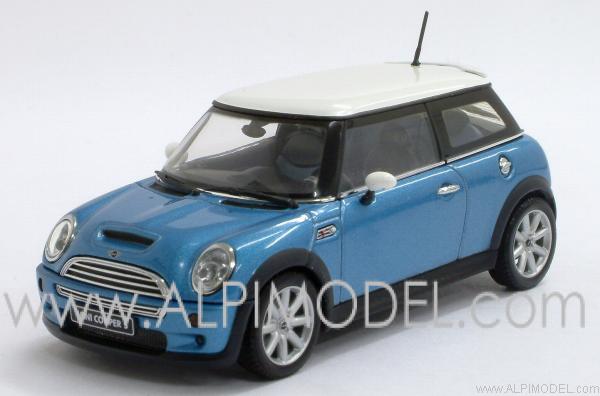 Mini Cooper S (Electric Blue) by auto-art