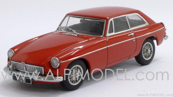 MG B GT Coupe MKII 1969 (Red) by auto-art