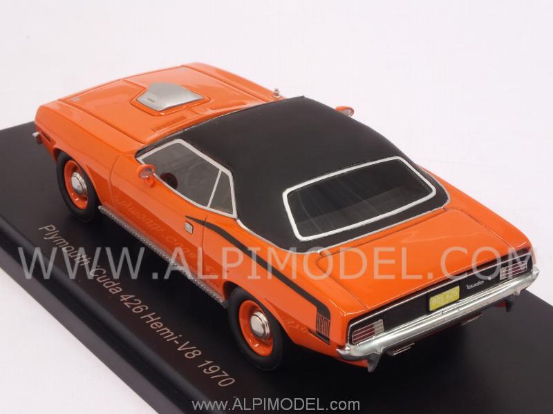 Plymouth 'Cuda 426 Hemi-V8 1970 (Orange) by best-of-show