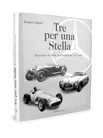 Mercedes W196C(AS34)+book 'Tre per una stella' (Italian+English- 25x28cm- 260 pages- 470 b/w photos) by brumm