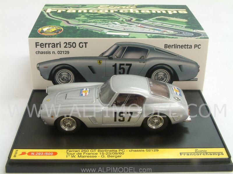 Ferrari 250 GT Berlinetta PC #157 Winner Tour France 1960 Mairesse-Berger Ecurie Francorchamps Edit. by brumm