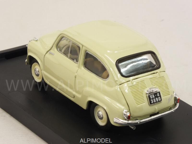 Fiat 600 1a Serie Berlina 1955 (Beige)  (update model) by brumm