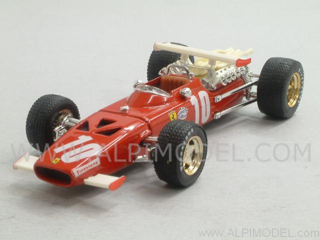 Ferrari 312 F1 P.rodriguez 1969 N.10 6th Italy Gp Update 1:43 by brumm
