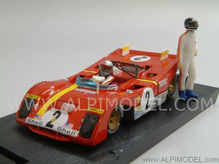 Ferrari 312 PB Six Hours Daytona 1972 Ickx - Andretti (con 2 piloti/with 2 drivers) by brumm