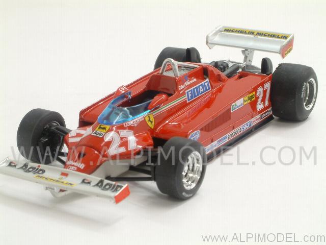 Ferrari 126 CK Turbo GP Italia 1981 #27 - Gilles Villeneuve by brumm