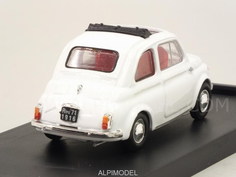 Fiat 500D aperta 1960-1965 (Bianco) (update model) by brumm