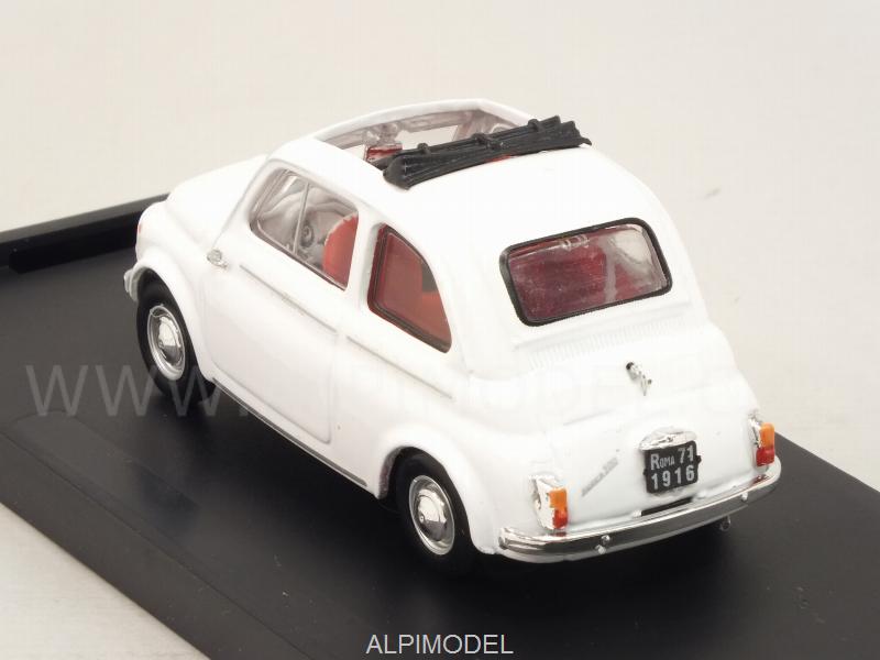 Fiat 500D aperta 1960-1965 (Bianco) (update model) by brumm