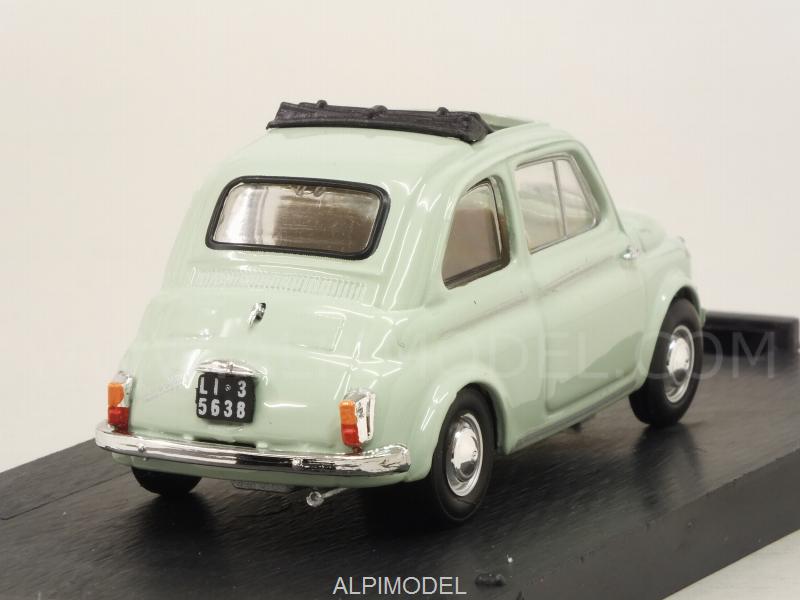 Fiat 500D aperta 1960-1965 (Verde Chiaro) (New model 2017) by brumm