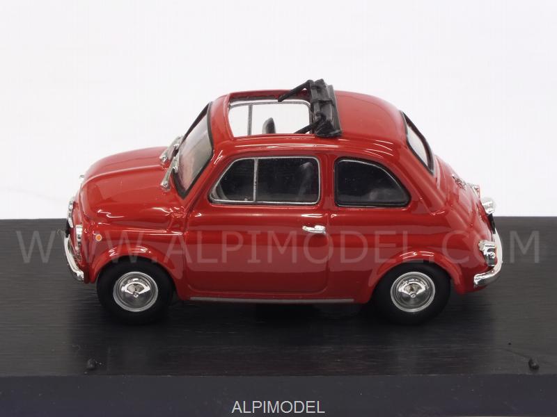 Fiat 500F aperta 1965-1972 (Rosso Medio) (update model) by brumm