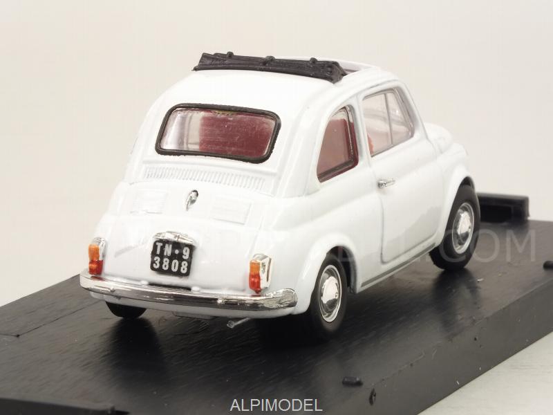 Fiat 500F aperta 1965-1972 (Bianco) (update model) by brumm