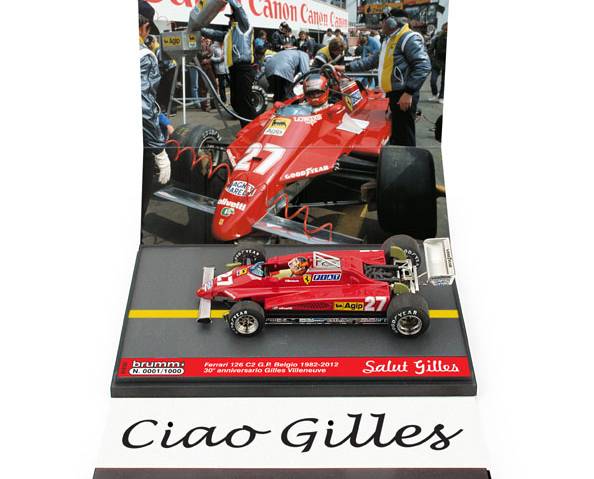 Ferrari 126 C2 Turbo GP Belgium 1982 Gilles Villeneuve Special Edition  'L'ultimo giro - Last lap' by brumm