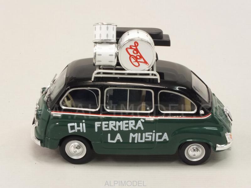 Fiat 600 Multipla 50mo Anniversario POOH 1966-2016  'Chi fermera' la musica' Special Limited Edition by brumm