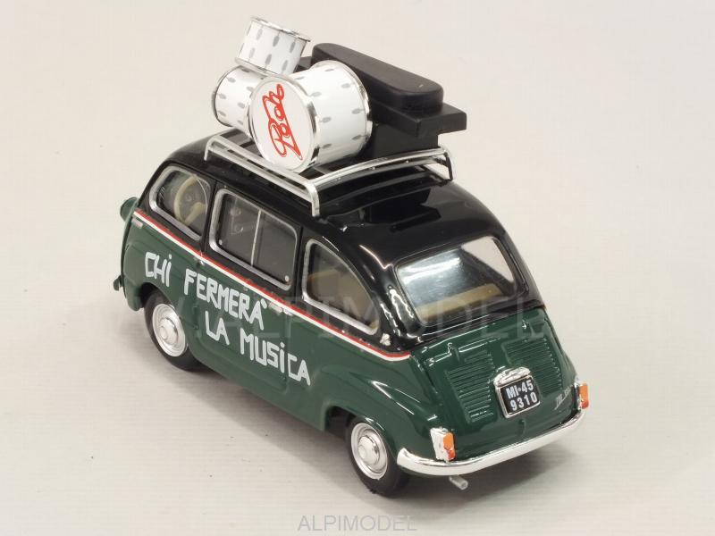Fiat 600 Multipla 50mo Anniversario POOH 1966-2016  'Chi fermera' la musica' Special Limited Edition by brumm