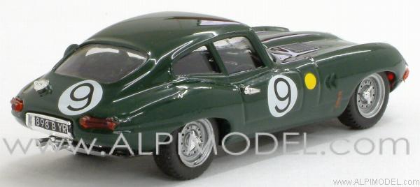 Jaguar E Coupe #9 Le Mans 1962 Lumsden - Sargent by best-model