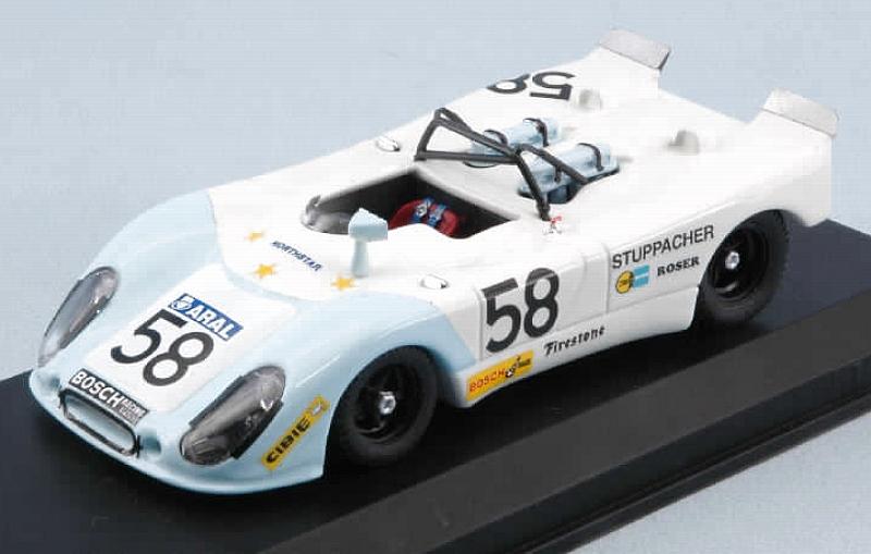 Porsche Flunder #58 Le Mans 1972 Roser - Stuppacher by best-model