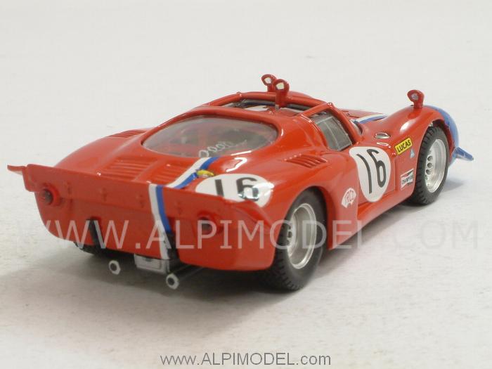 Alfa Romeo 33.2 Spider corta #16 Ring 1969 Pilette - Slotemaker by best-model