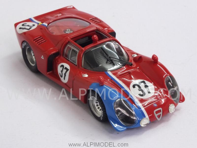 Alfa Romeo 33.2  #37 Test Le Mans 1968 Gosselin - Trosch by best-model
