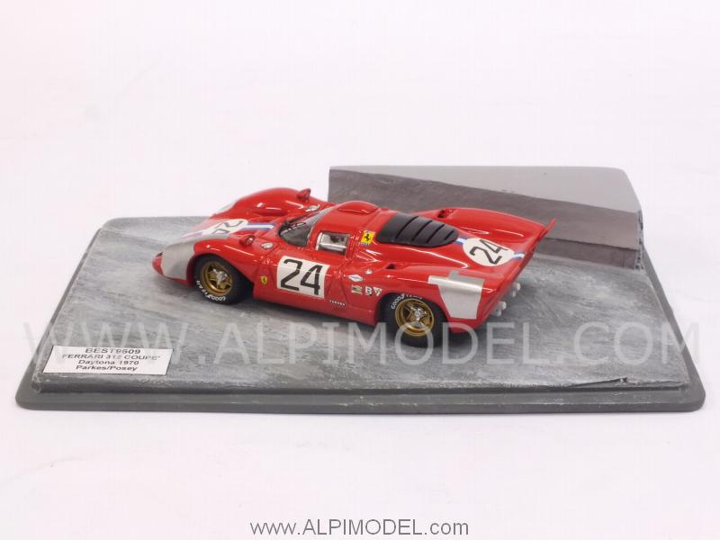 Ferrari  312 Coupe @24 Daytona 1970 Parkes - Posey (diorama) by best-model