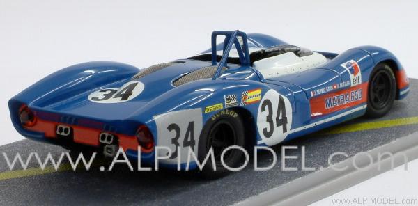Matra Simca MS630/650 #34 Le Mans 1969 Gavin - Muller (retired 12th hour electrical problems) by bizarre