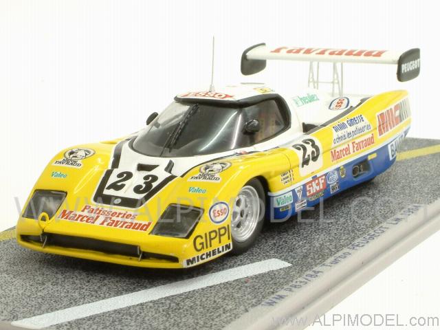 WM Peugeot P83/84 Turbo #23 Le Mans 1984 by bizarre