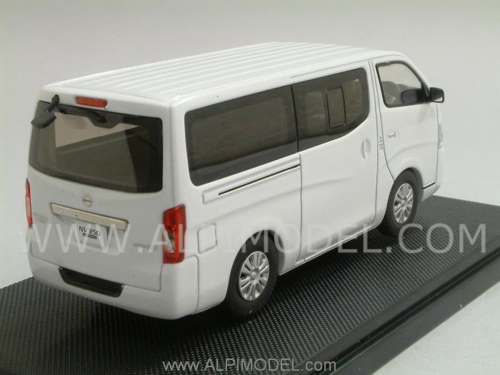 Nissan NV320 Caravan (White) by ebbro