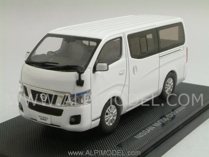 Nissan NV320 Caravan (White) by ebbro
