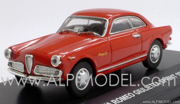 Alfa Romeo Giulietta Sprint 1959 (Red) by edison-giocattoli