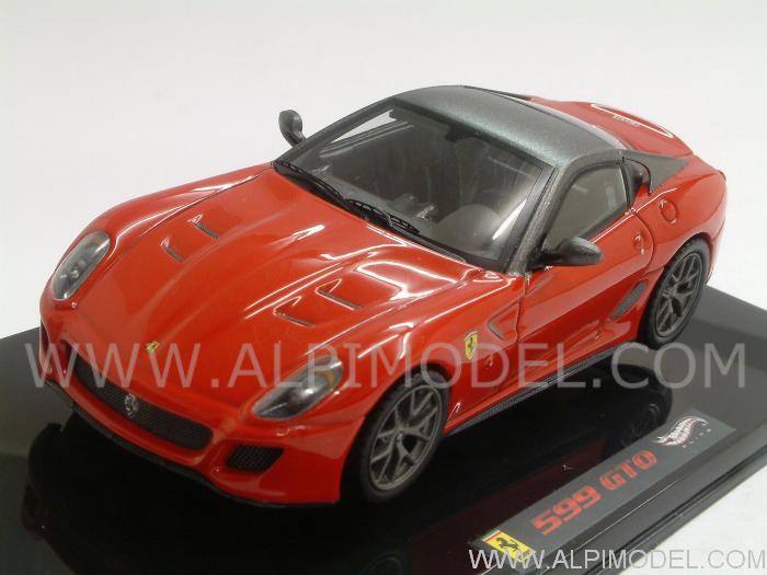 Ferrari 599 GTO Red Matt Grey Elite Serie Item HWST6267 HOT WHEELS 1 43