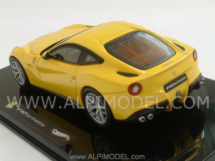 Ferrari F12 Berlinetta 2012 ( Yellow) by hot-wheels