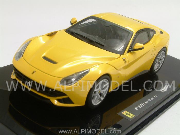 Ferrari F12 Berlinetta 2012 ( Yellow) by hot-wheels