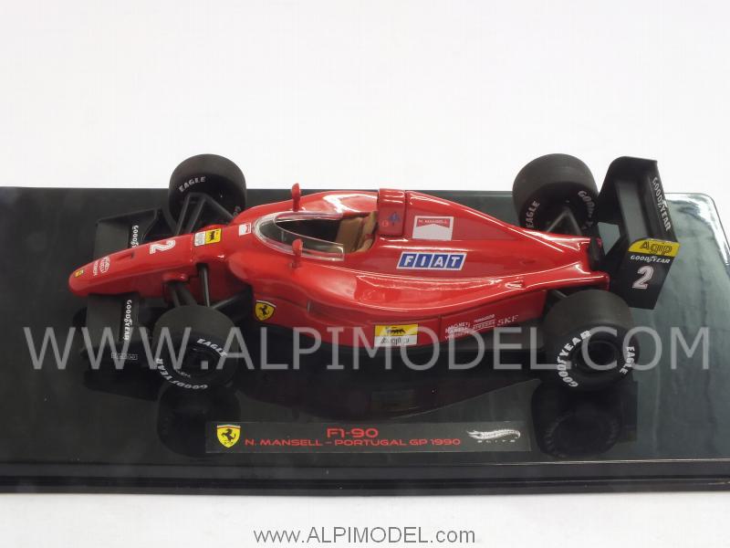 Ferrari F1-90 GP Portugal 1990 Nigel Mansell by hot-wheels