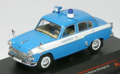 Moskwitch 407 1959 Budapest Police by ist-models