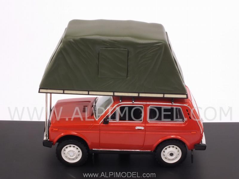 Lada Niva 1981 with tent on roof (Red) by ist-models