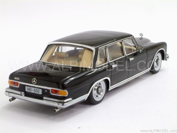 Mercedes 600 'Kuerz' 1966 (Black) by ixo-models