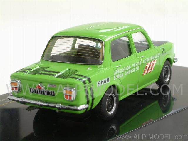 Simca 1000 Rally 2 Operation Verite Consommation 1973 by IXO MODELS