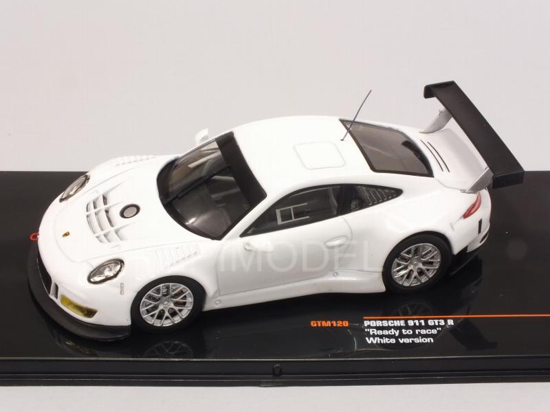 Porsche 911 GT3 R 'Ready to race' (White) by ixo-models