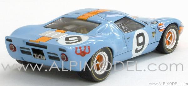 Ford GT40 'Gulf' #9 P.Rodriguez - L.Bianchi Winner Le Mans 1968 by ixo-models
