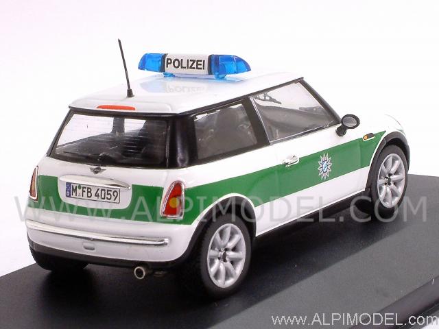 Mini Cooper Polizei (German Police) 2002 by ixo-models