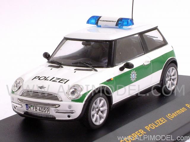 Mini Cooper Polizei (German Police) 2002 by ixo-models